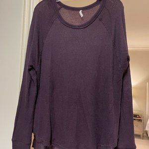 Z Supply Purple Thermal (M)